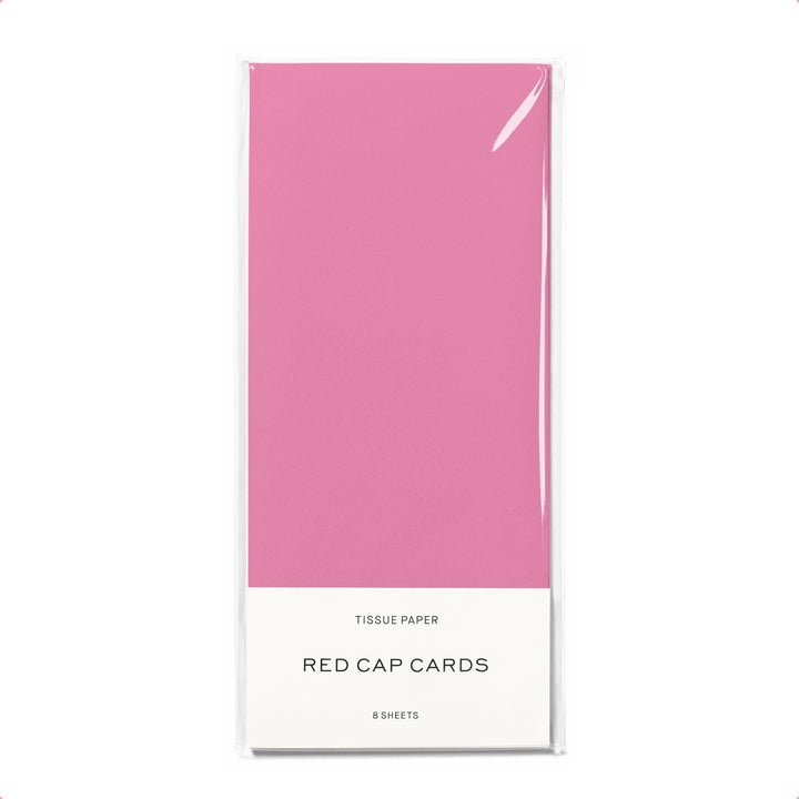 Pink tissue paper: 8 Sheets