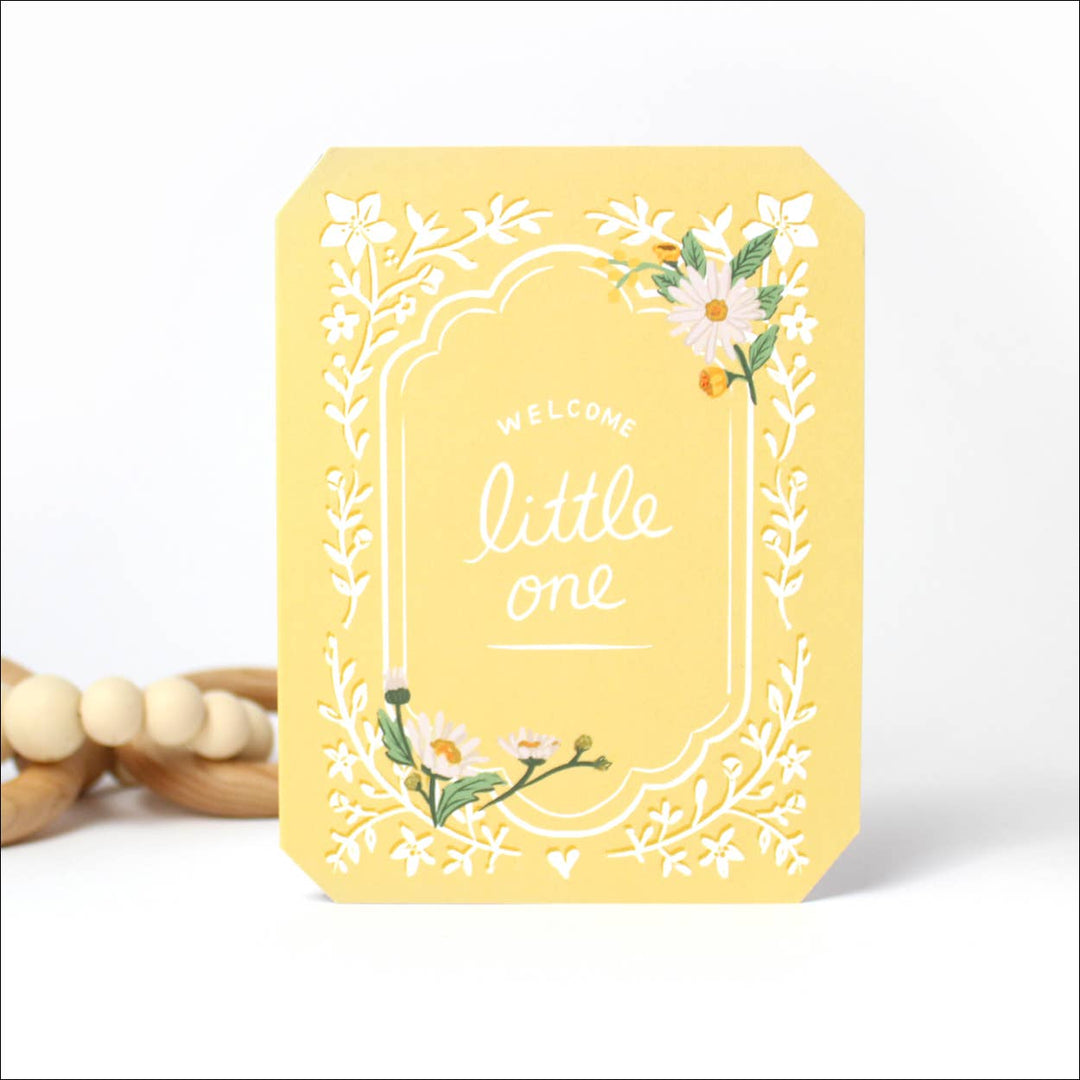 New Baby Greeting Card - Welcome Little One