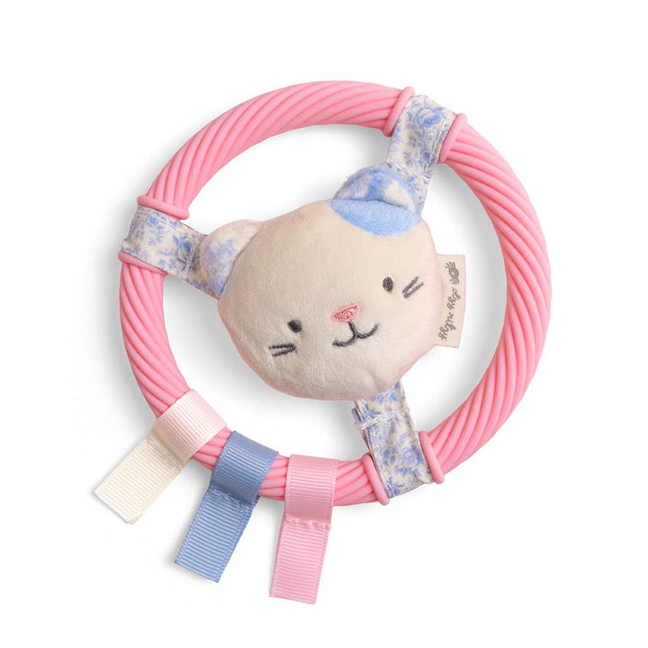 Teething Ring: Pink Kitty