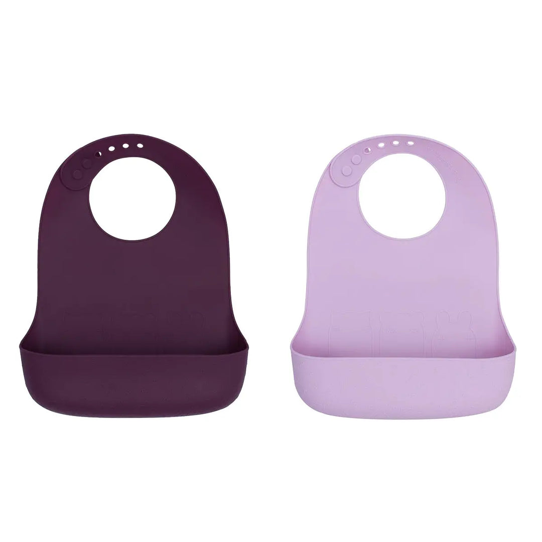 Silicone Pocket Bib 2-pack