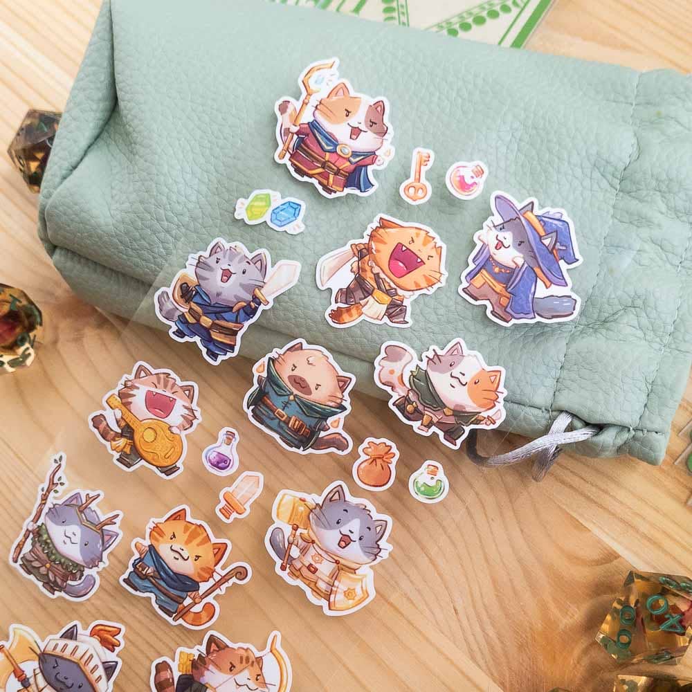 Sticker sheet - The Adventure
