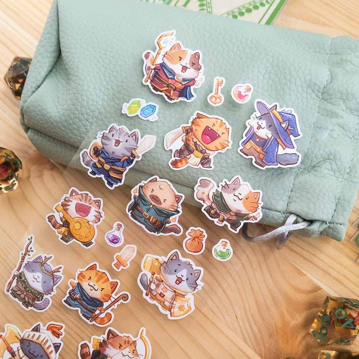 Sticker sheet - The Adventure