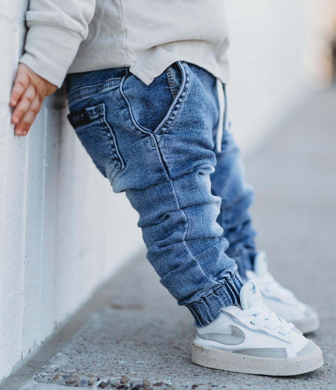 Denim Jogger Pant
