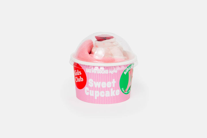 Strawberry Cupcake 3D Socks, Kids