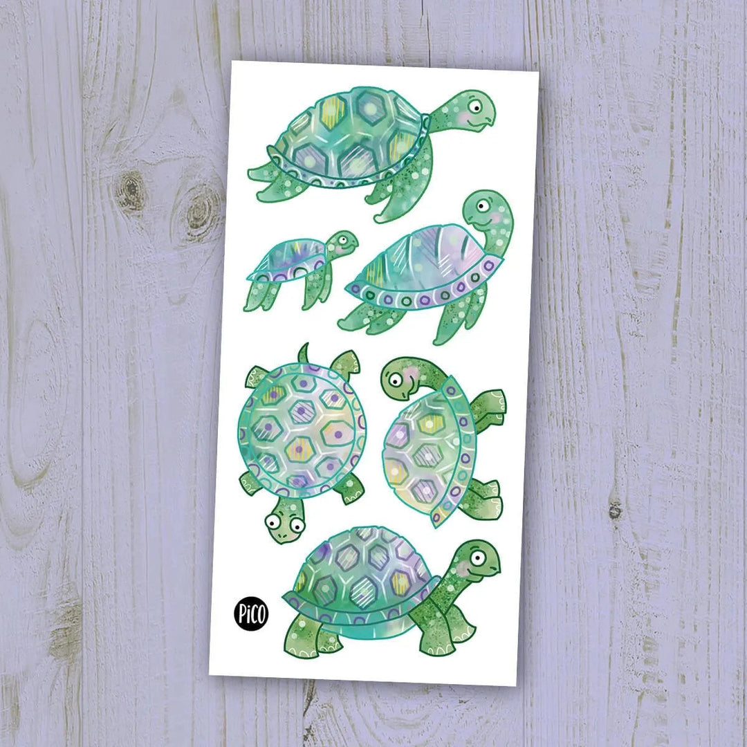 Turtles Temporary Tattoos