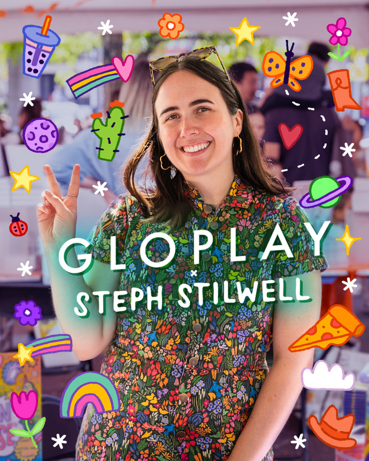 Out of this World by Steph Stilwell Glow-in-the-Dark Stickers
