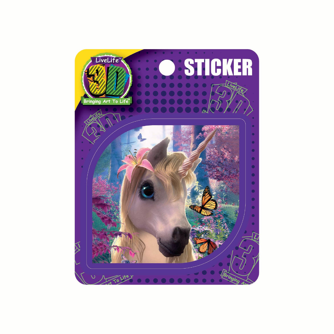 3D LiveLife Stickers - Cute Uni