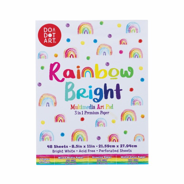 Rainbow Multimedia Art Pad
