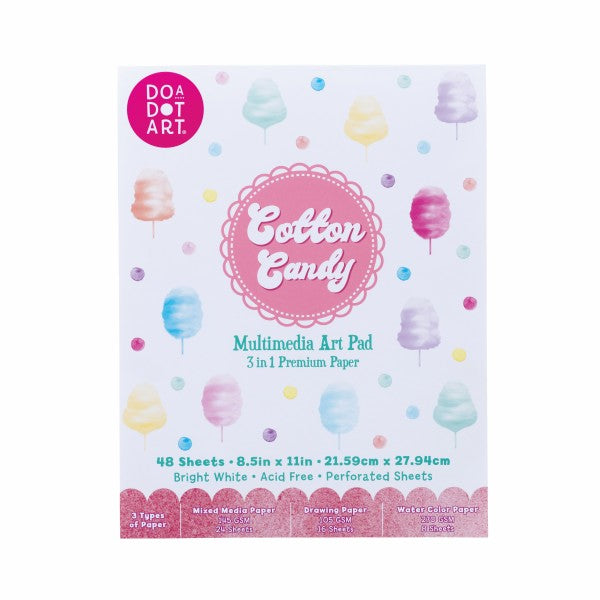 Cotton Candy Multimedia Art Pad