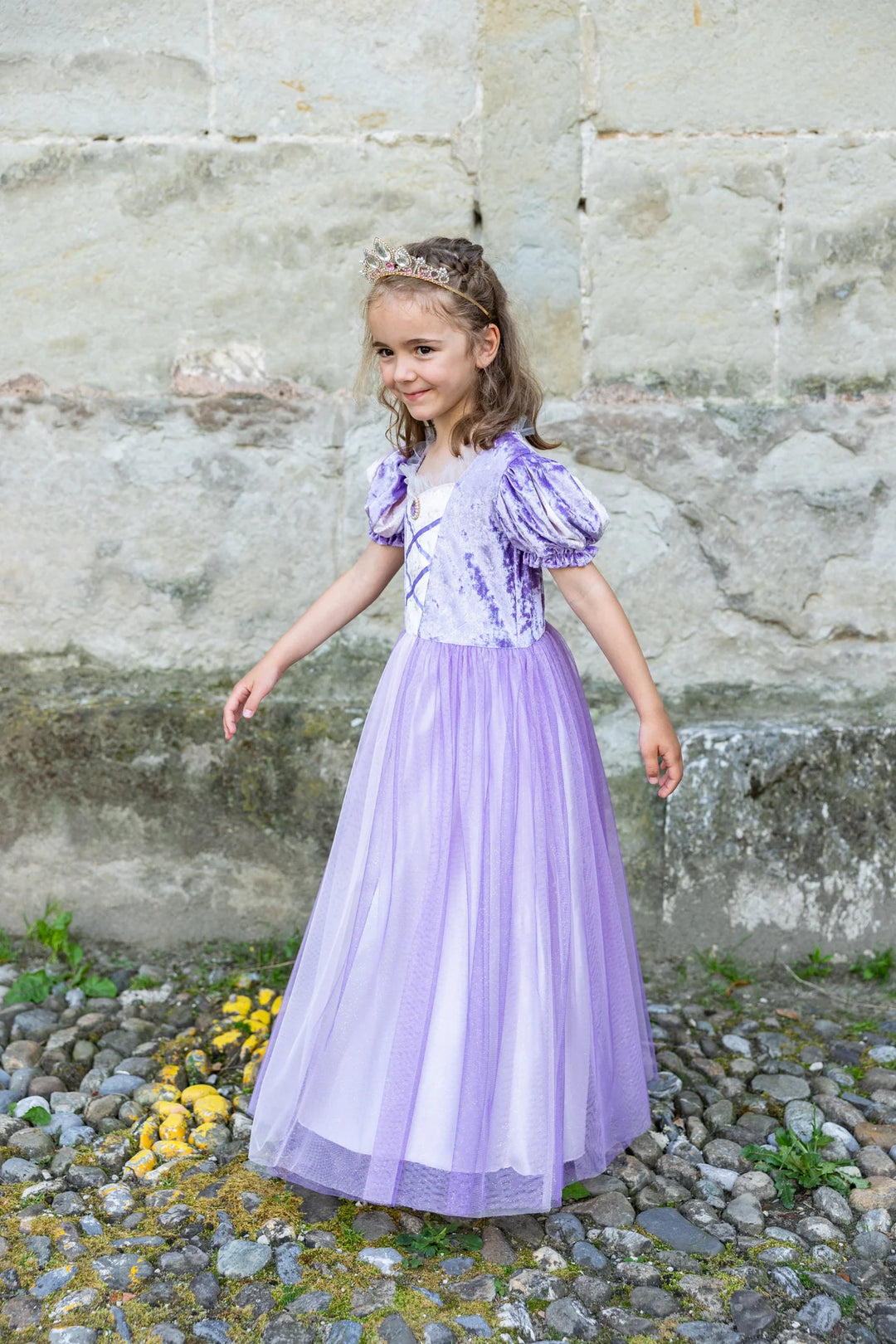 Velvety Soft Once Upon a Tower Princess Dress