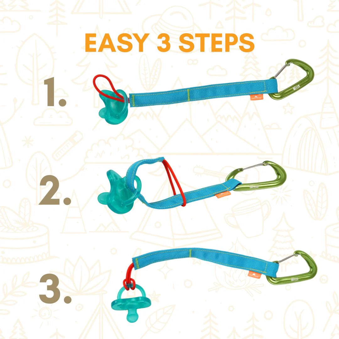 Trail Tether Red Orange