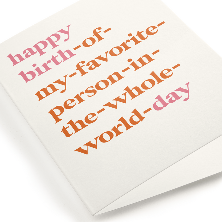 Happy Day, Birthday Greeting Card