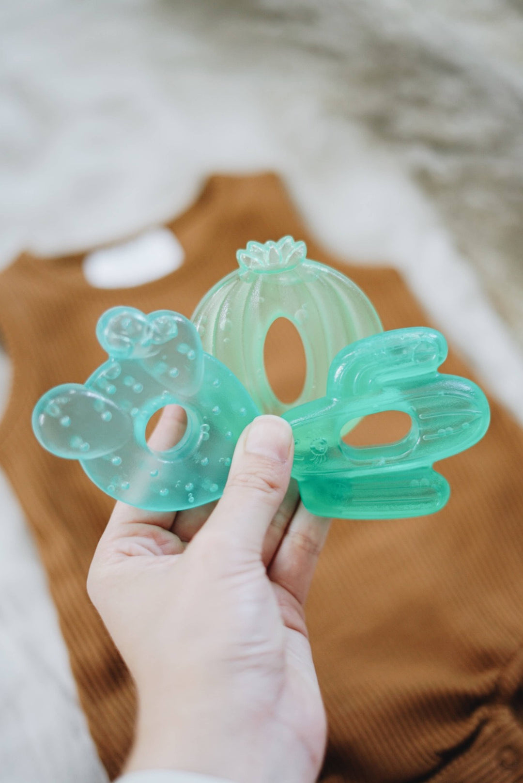Water Filled Teethers: Silly Foods