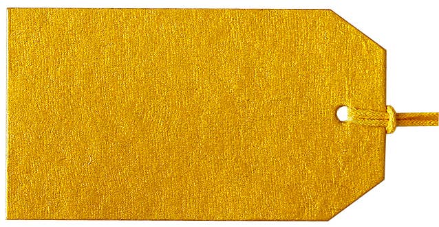 Gold Gift Tags (20tags/pack)