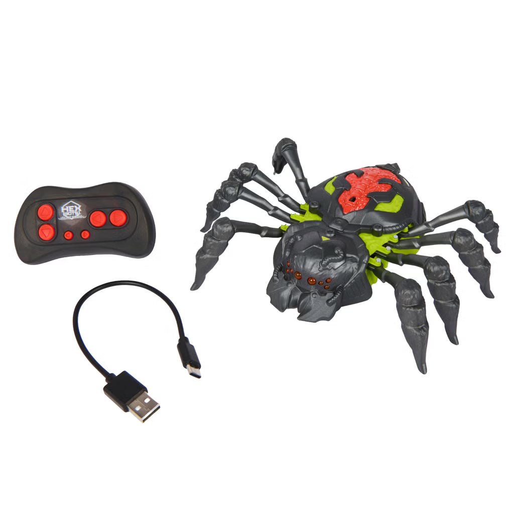 HEX BOTS Spideroid Wall Crawling Spider