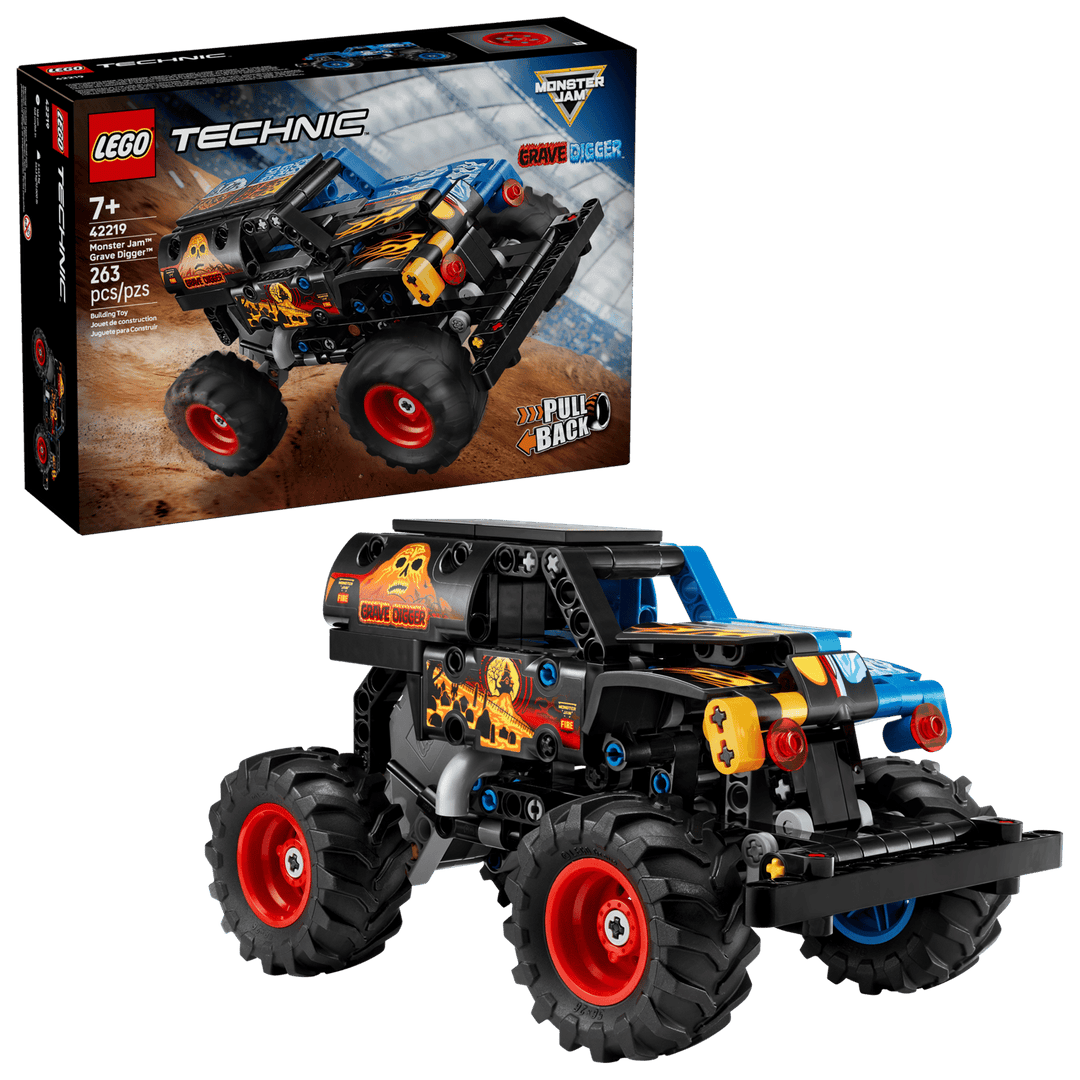 Monster Jam Grave Digger Fire and Ice