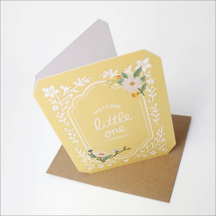 New Baby Greeting Card - Welcome Little One