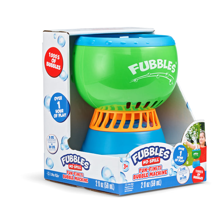 No-Spill Fun-Finiti Bubble Machine
