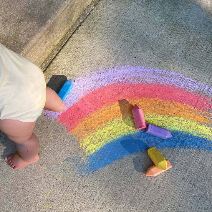 Rainbow Kids Chunky Sidewalk Chalk