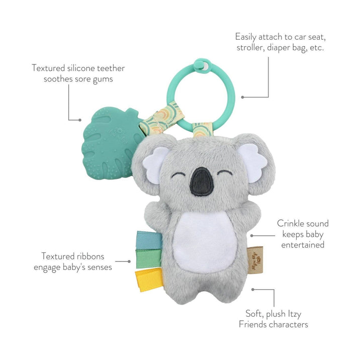 Plush + Teether: Strawberry