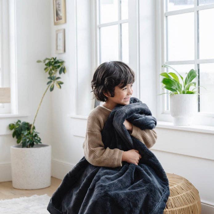 LUSH TODDLER BLANKETS: Hazelnut