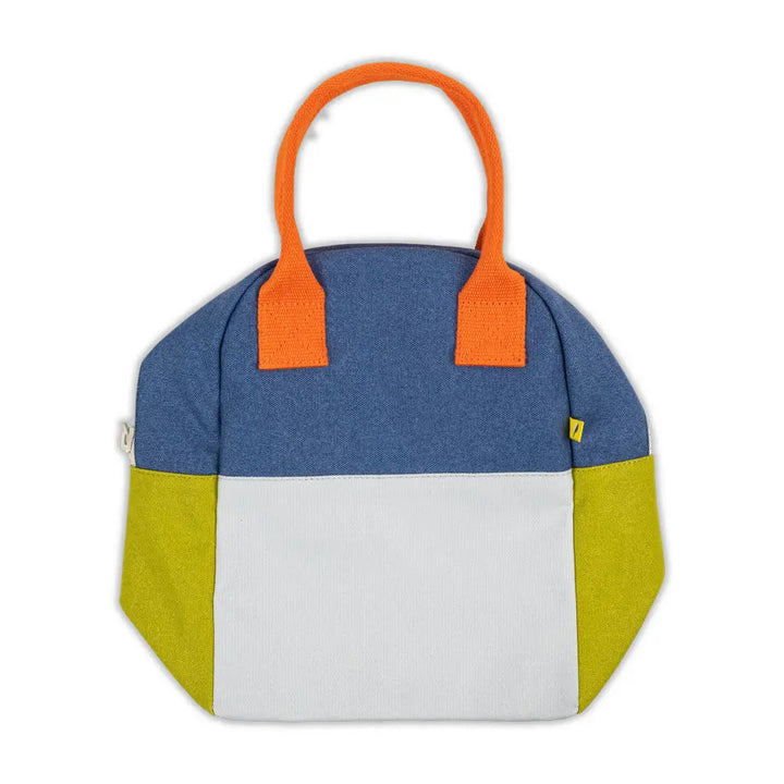 Two Tone Citrus Sky Lunch Bag