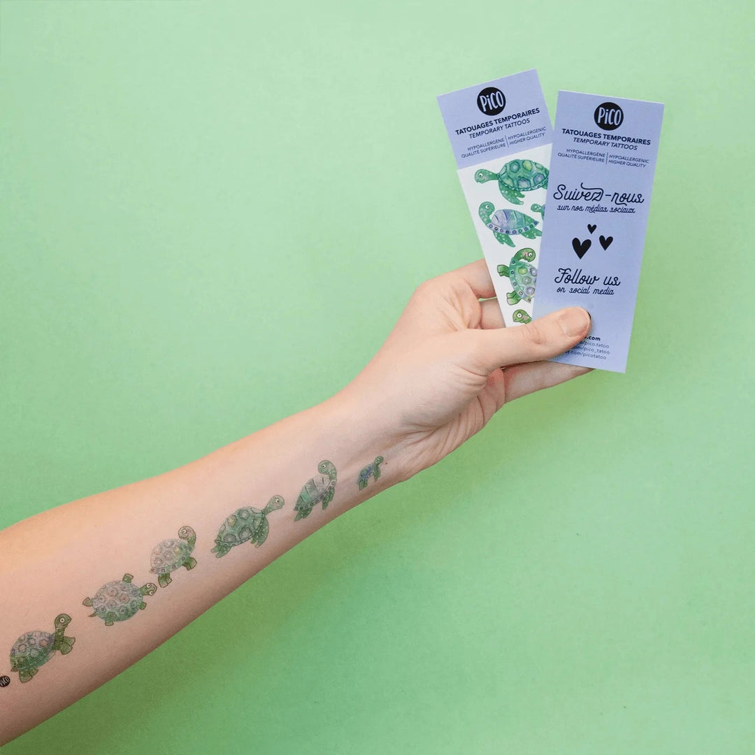 Turtles Temporary Tattoos