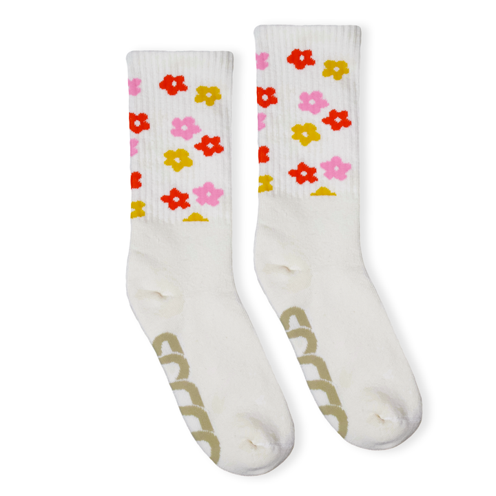 Adult S/M Flower Power Socks