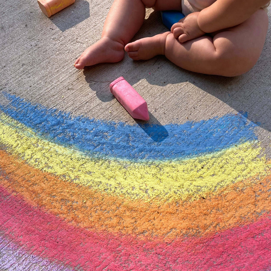 Rainbow Kids Chunky Sidewalk Chalk