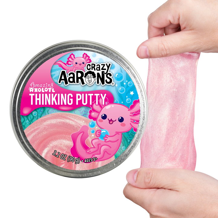 Amazing Axolotl 4" Putty Tin