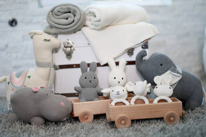 Henry The Hippo Knitted Toy