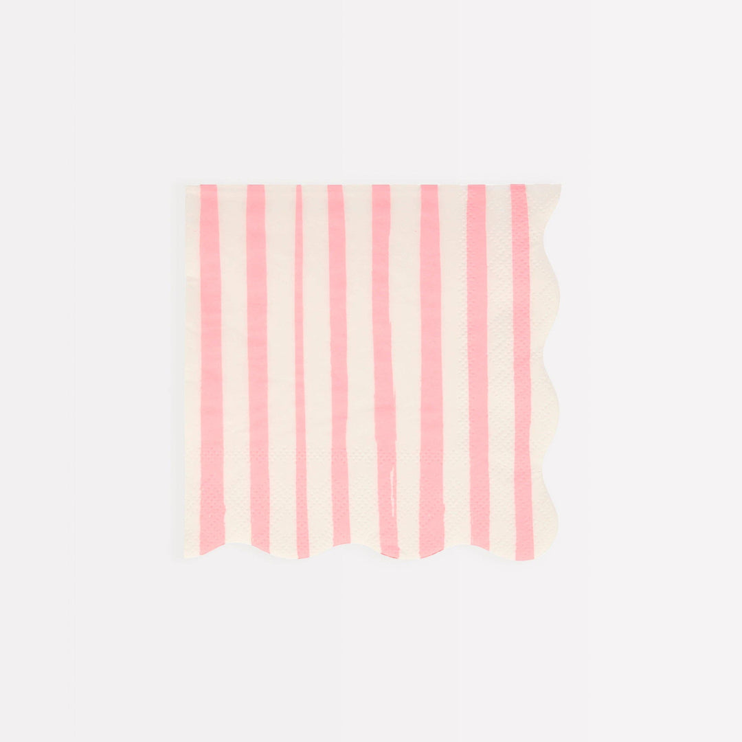 Mixed Stripe Small Napkins - Big Multipack