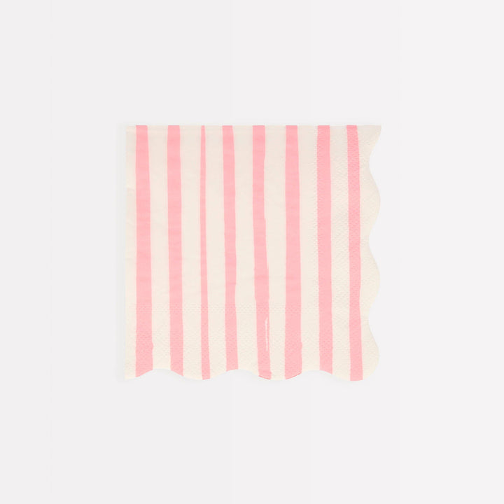 Mixed Stripe Small Napkins - Big Multipack