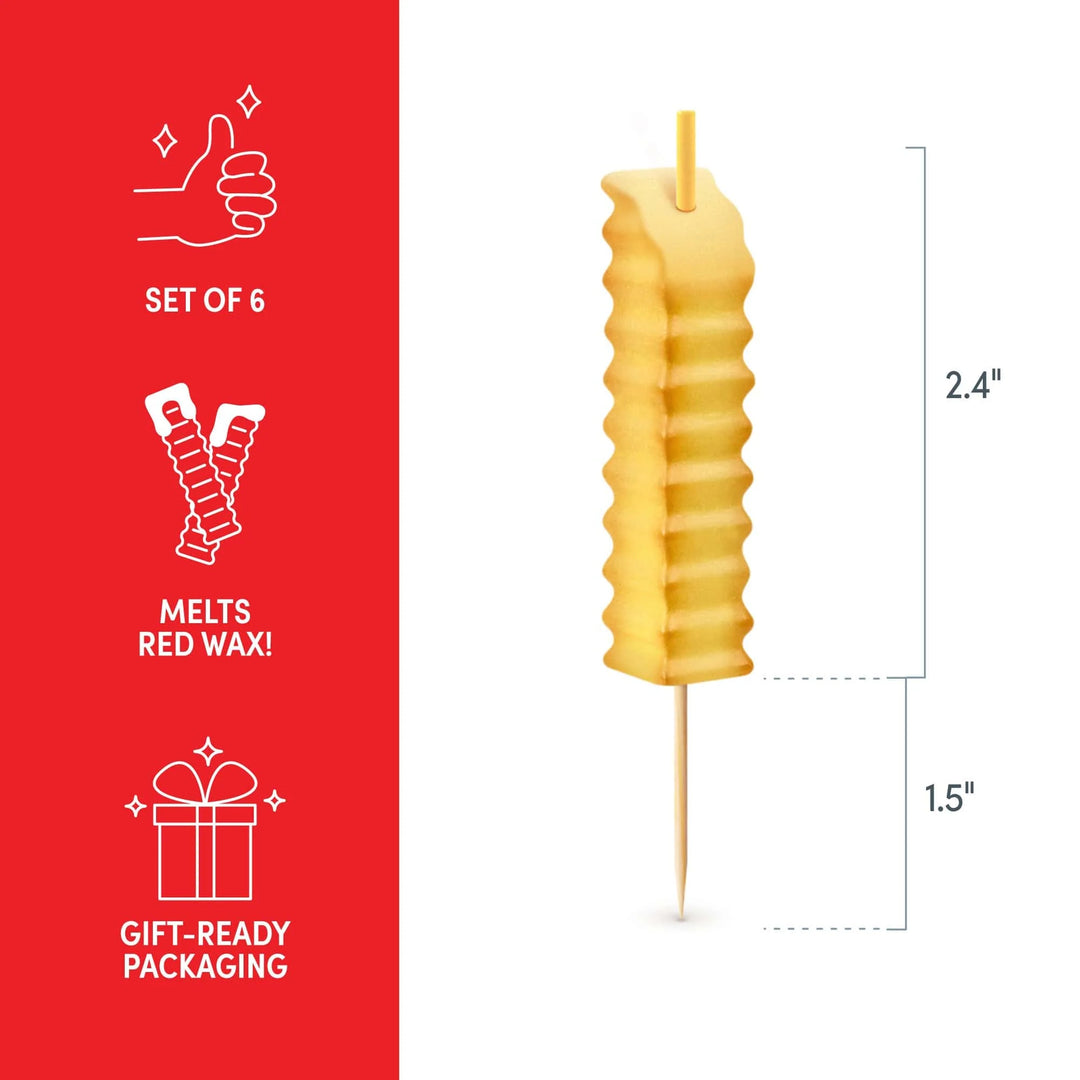 French Fry Candles