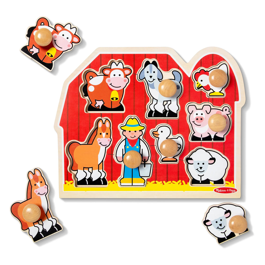 Farm Jumbo Knob Puzzle