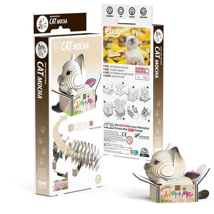 Cat - Mocha 3D Puzzle