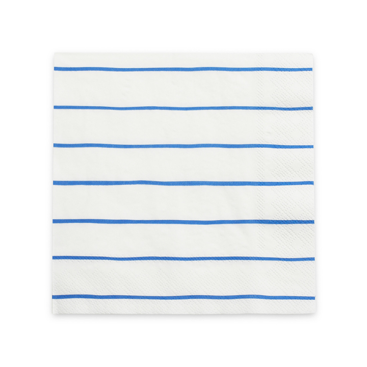 Striped Petite Napkins - 16 Pk Clover Green