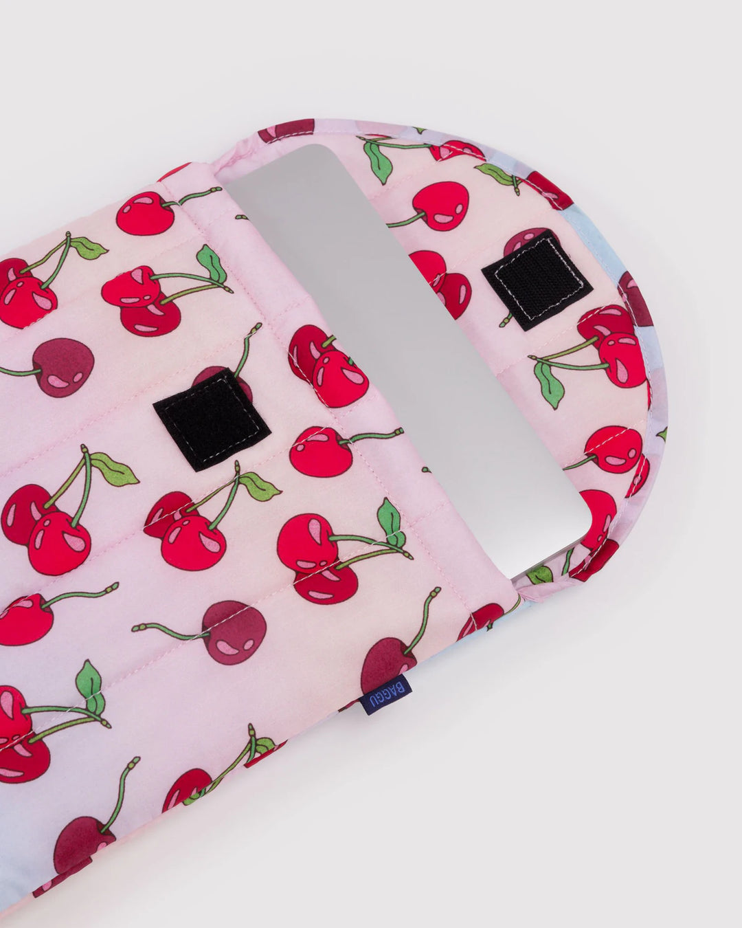 Puffy Laptop Sleeve Cherries