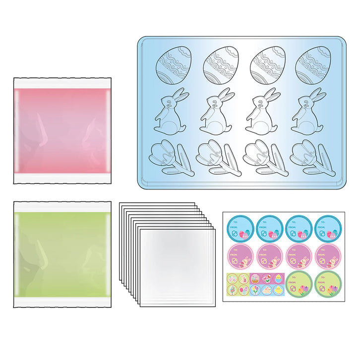 Bunnies Eggs Gummy Candy Lab