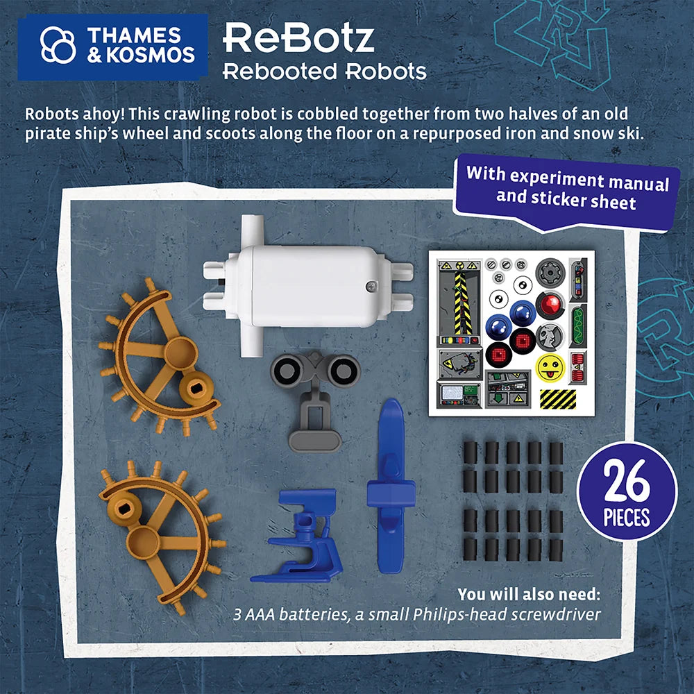 ReBotz: Scootz - The Cranky Crawling Robot