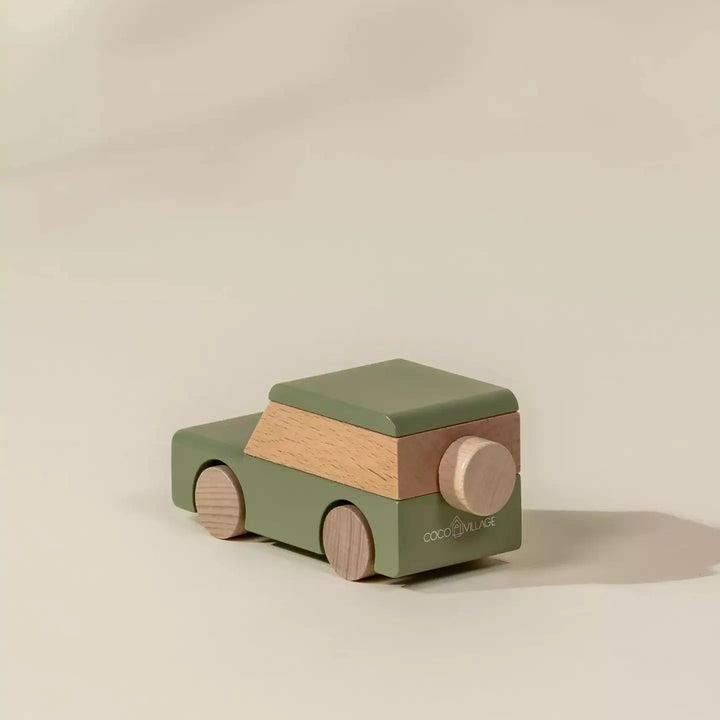 All-Terrain Wooden Vehicle