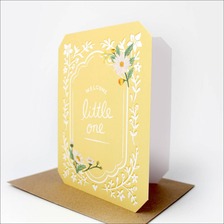 New Baby Greeting Card - Welcome Little One