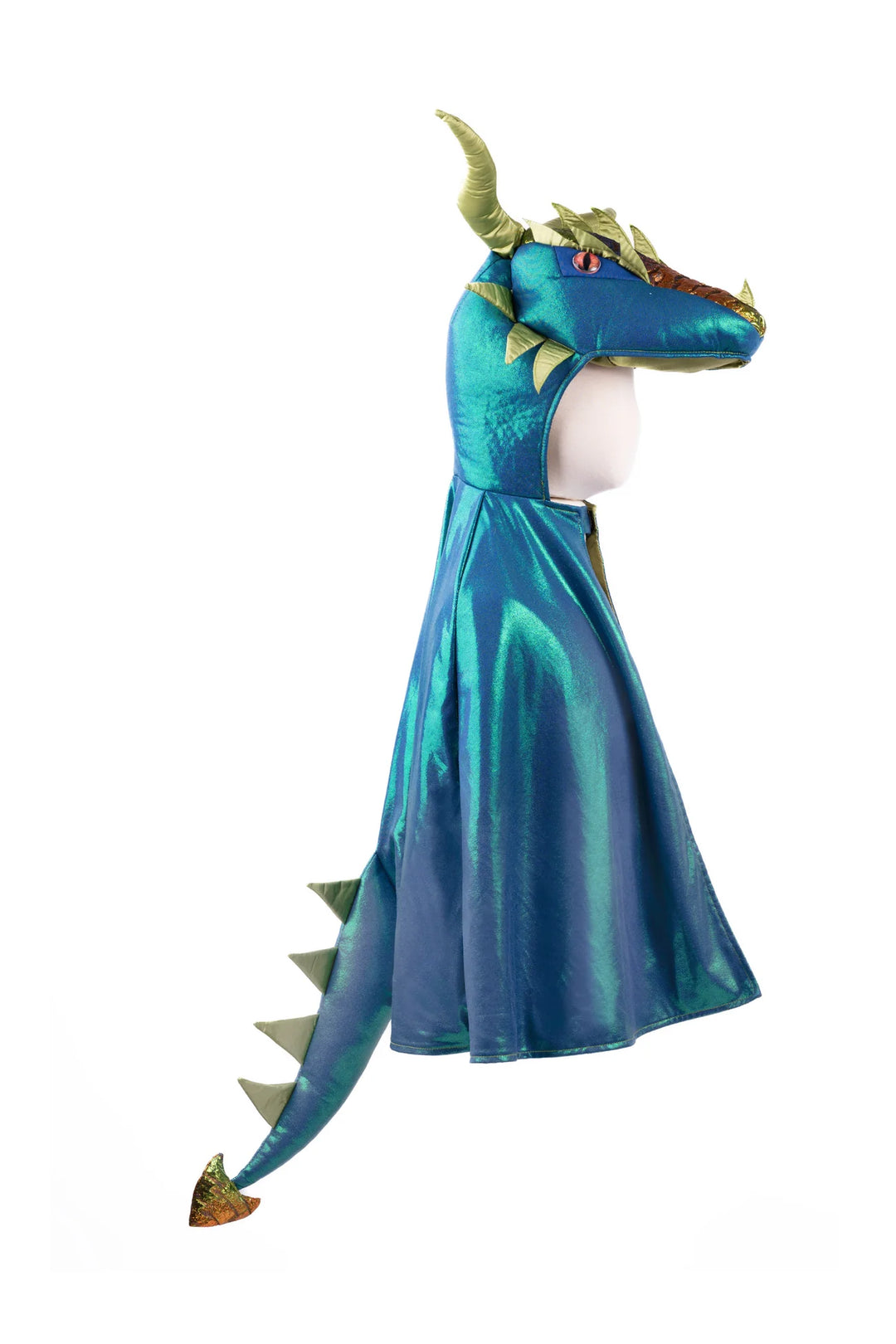 Emerald The Metallic Dragon Cape, Size 5-6