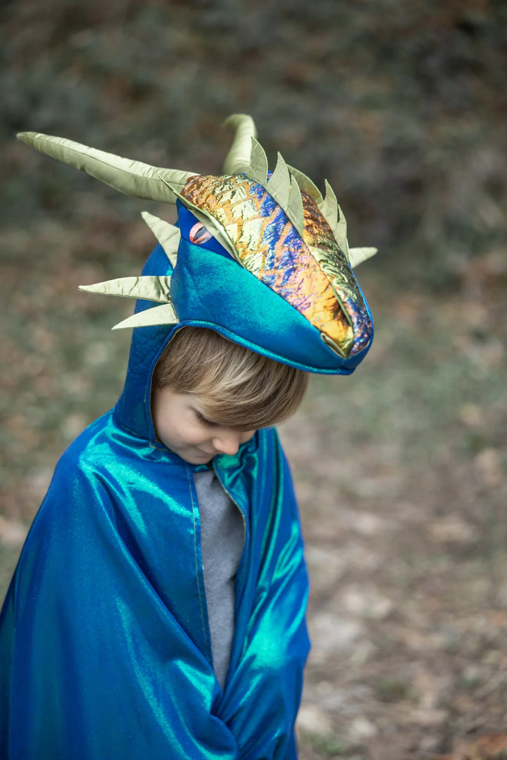 Emerald The Metallic Dragon Cape, Size 5-6