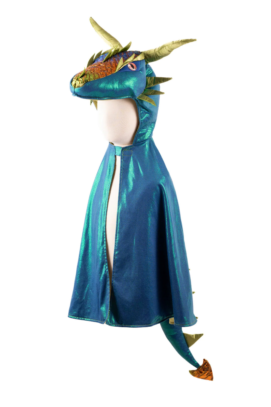Emerald The Metallic Dragon Cape, Size 5-6