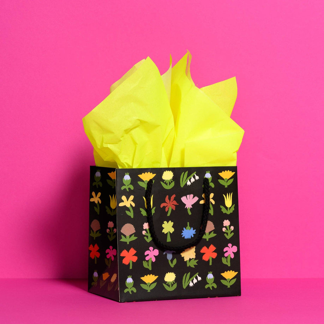 Neon Yellow tissue paper: 8 Sheets