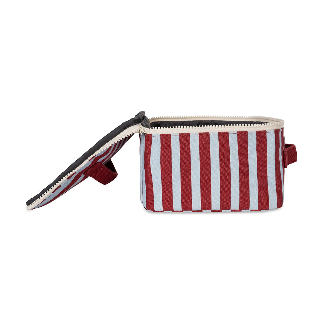 Square Lunch - Awning Stripe Chili Pepper