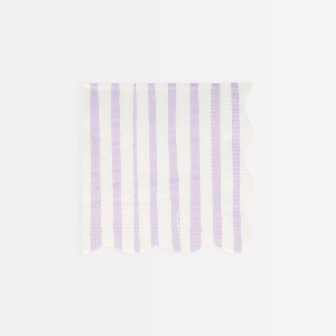 Mixed Stripe Small Napkins - Big Multipack