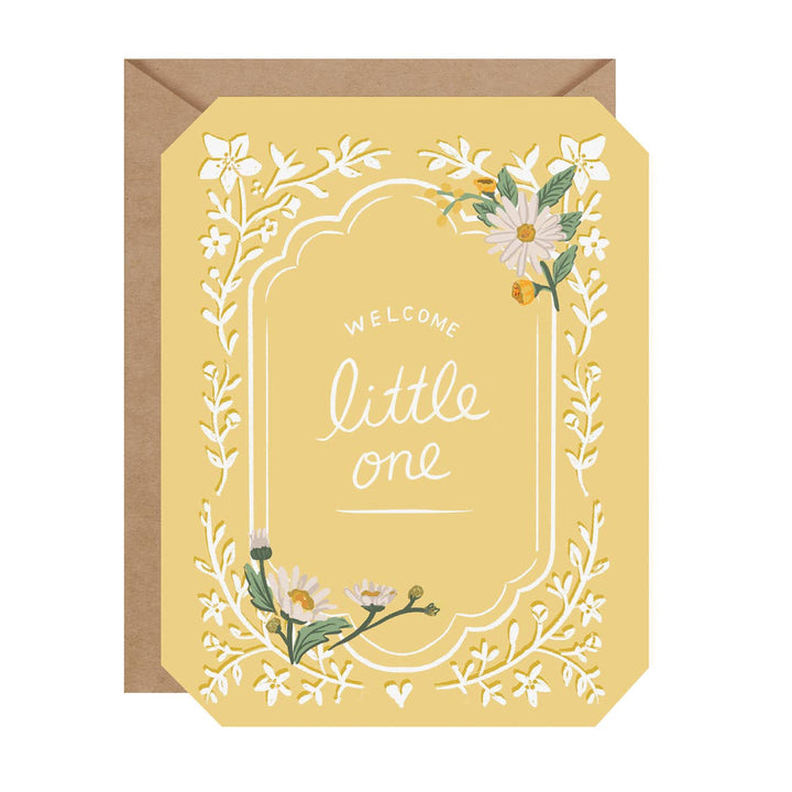 New Baby Greeting Card - Welcome Little One