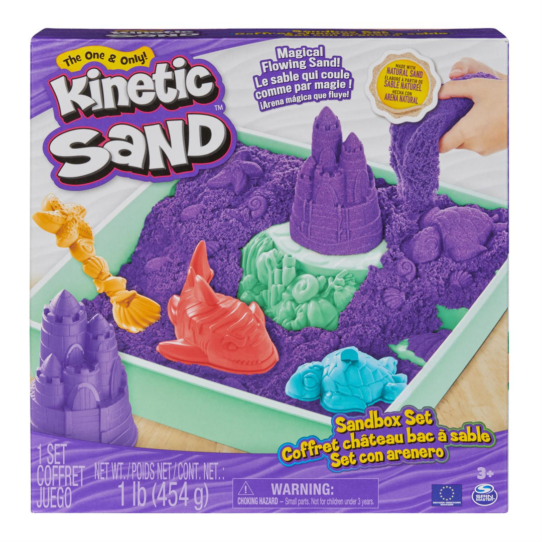 Purple Kinetic Sand Boxed Playset